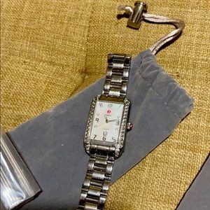Authentic Michele Milou Diamond watch